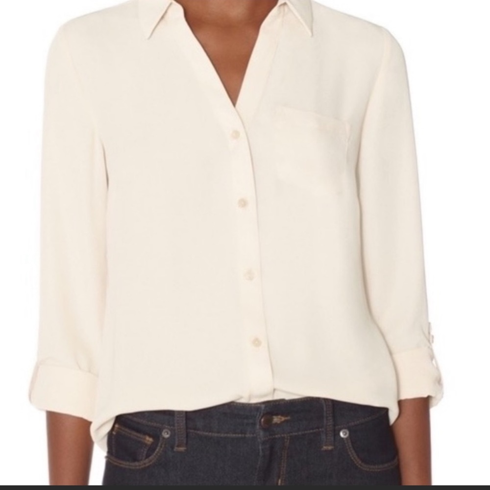 The Limited White Button Down Top - image 2